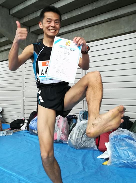 裸足フルマラソンの日本記録が更新されました！！！